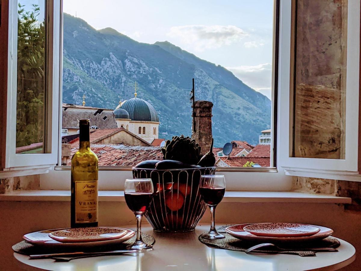 Romantic Rooftop View Hideaway- Old Town Nr 404 Kotor Ngoại thất bức ảnh